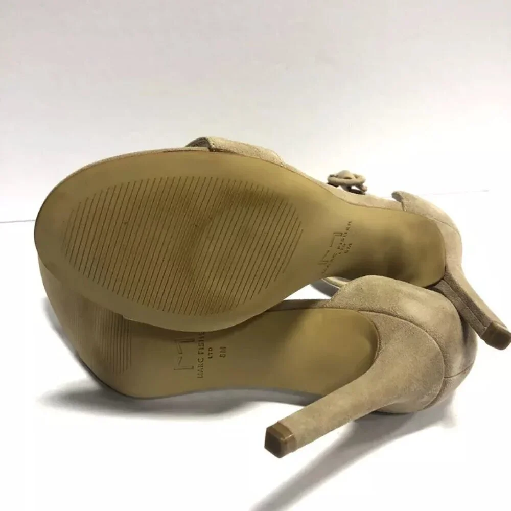 Marc Fisher, Kora, Women’s Size 8M, Brown Suede High Heel Shoes